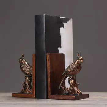 2 шт. держатели для книг Parrot, практичный домашний декор, настольные держатели для