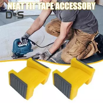 2 шт. держатели для кромочной ленты, противосмещение, легкий портативный широко используемый набор для выпрямления кромочной ленты, инструменты для деревообработки жёлтый