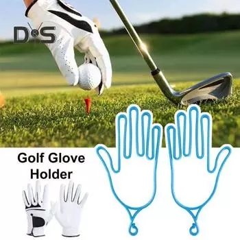 2 шт. держатели для перчаток для гольфа, пластиковые перчатки для гольфа, растяжитель, опорная рама, вешалка для хранения, стойка для перчаток, сушилка для перчаток, формирователь, аксессуары для гольфа 2pcs оранжевый