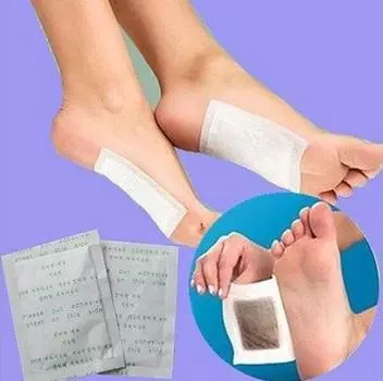 2 шт. Детокс подушечки для ног Похудение Slim Fit Удаление токсинов из организма Потеря веса Снятие стресса