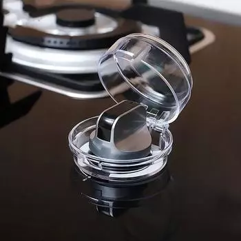 2 шт. Детская безопасность Замок для духовки Крышка ручки газовой плиты Чехлы для домашнего кухонного переключателя 1