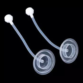 2 шт. Детская бутылочка с трубочкой для замены, широкое горлышко, силиконовые аксессуары для кормления one size