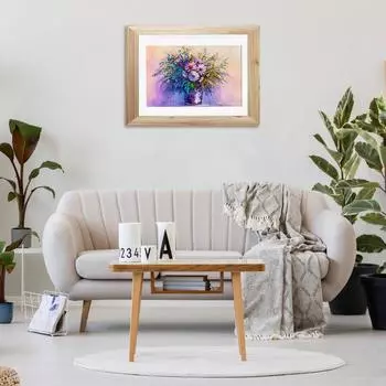 2 шт. Детская художественная рамка А4, открывающаяся спереди фоторамка с подставкой, деревянная детская художественная рамка для 100 фотографий, горизонтальная и