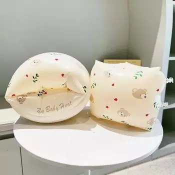 2 шт., детские нарукавники с рисунком из мультфильма, надувные нарукавники из ПВХ для мальчиков и девочек, поплавки для бассейна, нарукавники для детей 2-13 лет