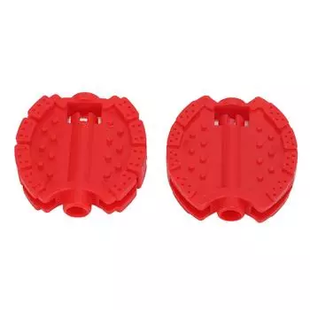 2 шт. детские педали для велосипеда пластиковые детские трехколесные велосипедные педали для детской коляски переднее колесо синий