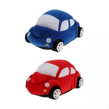 2 шт. Детские плюшевые машинки, мягкие игрушки-подушки для малышей, подарок на день рождения