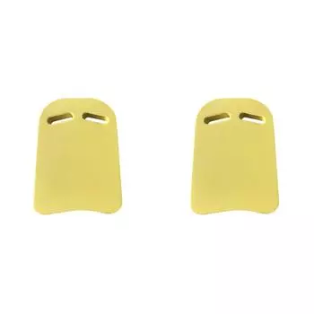 2 шт., детский и взрослый плавательный тренажер, U-образная плавающая доска (желтый)