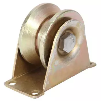 2 шт., диаметр 60 мм, ролик для раздвижных ворот, стальная V-образная дорожка для раздвижных дверей