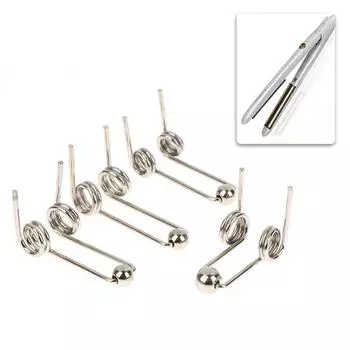 2 шт., диаметр проволоки 1,2 мм, сменные щипцы для завивки, двойная возвратная торсионная пружина 28mm