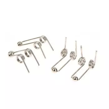 2 шт. Диаметр проволоки 1,2 мм щипцы для завивки волос с двойной возвратной пружиной, аксессуары для завивки волос 28mm