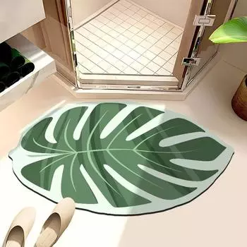 2 шт. Диатомовый коврик для пола в туалете, грязеотталкивающий, нескользящий, впитывающий, дверной коврик для ног 40*60cm