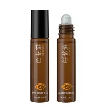 2 шт. Dimollaure Ice Roller Eye Essence Oil Cream для глаз, укрепляющая увлажняющая сыворотка для ухода за кожей вокруг глаз, уменьшающая тонкие линии 2pc