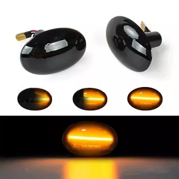 2 шт. Динамический светодиодный повторитель поворота для BMW MINI Cooper R56 R57 R58 R59