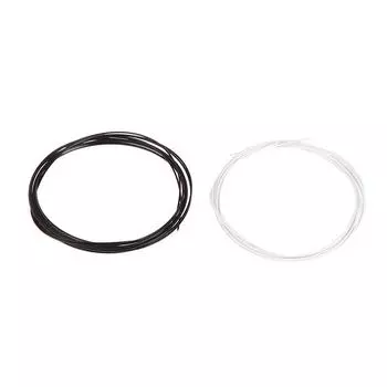 2 шт. Длина 100 см поверх троса для обуви, стяжная муфта, ремонтная часть, стальной трос, прочный трос для обуви, аксессуары чёрный