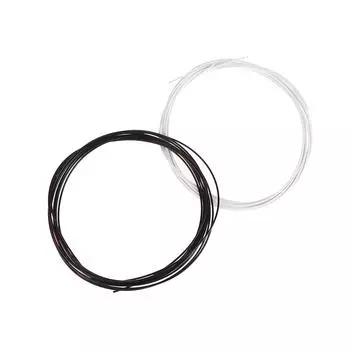 2 шт. Длина 100 см поверх троса для обуви, стяжная муфта, ремонтная часть, стальной трос, прочный трос для обуви, аксессуары чёрный