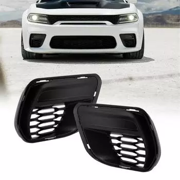 2 шт. Для 2015-2021 Dodge Charger Комплект накладок на передние противотуманные фары 68499094AA, 68499095AA