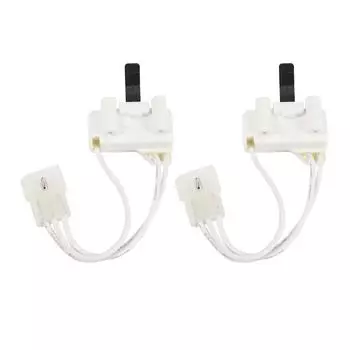 2 шт. для 3406107 выключателя двери сушилки сменная деталь подходит для Whirlpool Kenmore CHINA