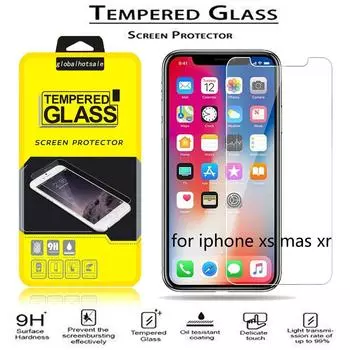 2 шт. для Apple iPhone Xs Max XR XS X 9H закаленное защитное стекло для экрана с защитой от царапин For Apple iPhone Xs (5.8 )