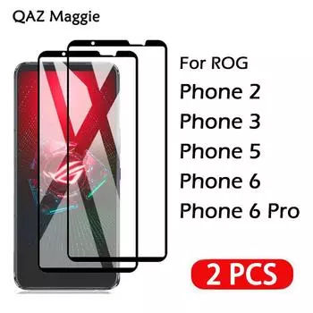 2 шт. для Asus ROG Phone 5 6 стекло полное покрытие защитное стекло Защитная пленка для экрана для Rog Phone 2 3 5S Pro Ultimate ROG Phone 2