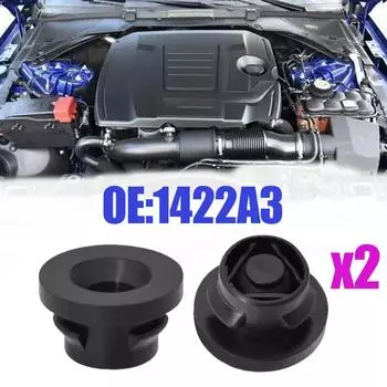 2 шт. для Citroen C2 C3 C4 C5 Berlingo Xsara Picasso Peugeot 206 307 407 1.6HDI воздушный фильтр коробка резиновая вставка втулка крепление