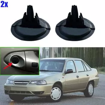 2 шт. для Daewoo Nexia 2G 1994 1995 1996 1997 1998 - 2008 Авто Передняя Дверная Ручка Задняя Крышка Заглушки Заглушки Зажим Крышки Багажника