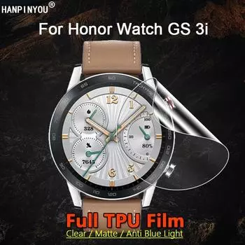 2 шт. для Honor Watch GS 3i SmartWatch прозрачная/матовая/защита от синего света Мягкая гидрогелевая пленка из ТПУ Защитная пленка для экрана-не стекло