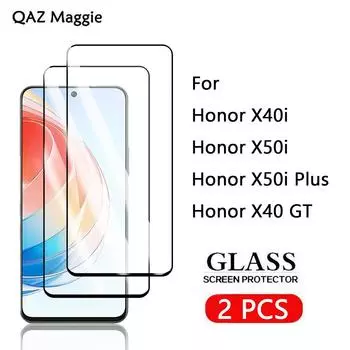 2 шт. для Honor X40i X50i Plus стекло полное покрытие Защитная пленка для экрана закаленное стекло для Honor X40 GT гоночная пленка Honor X40i