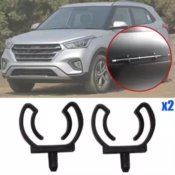 2 шт. для Hyundai Creta 1G 2G 2016 2017 2018 2019 - 2024 автоматический органайзер для перчаточного ящика замок для карандашей зажимы фиксированные заклепки новые