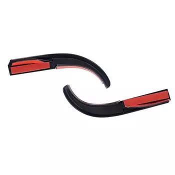 2 шт. Для Jeep Wrangler JK аксессуары автомобиль ABS водосточный желоб расширение 2007 2008 2009 2010 2011 2012 2013 2014 2015 2016 2017 чёрный