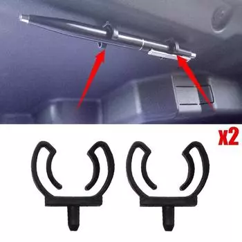 2 шт. для Lada Vesta Niva Vesta Cross Niva Travel 2110 2111 2101 2107 2106 органайзер для перчаточного ящика автомобиля замок лоток для карандашей зажимы заклепки