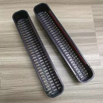 2 шт. для Lexus RX 350 450h+ 500h 2025~2025 2024 Заднее сиденье автомобиля Под вентиляцией Воздухозаборная решетка Крышка вентиляционного отверстия Аксессуары для ног чёрный