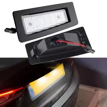 2 шт. для Mazda 3 Axela 2014-2018 для Mazda CX-3 CX3 2016-UP белый светодиодный светильник номерного знака, лампа номерного знака