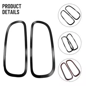 2 шт. для Mini Clubman F54 2024 задний фонарь крышка лампы отделка автомобильный задний фонарь декоративный колпачок автомобильные аксессуары комплект CHINA