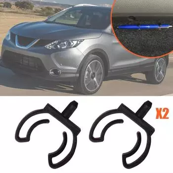 2 шт. для Nissan Qashqai 1G 2G 3G 2007 2008 2009 2010 - 2024 авто перчаточный ящик органайзер замок ручка карандаш лоток зажимы заклепки