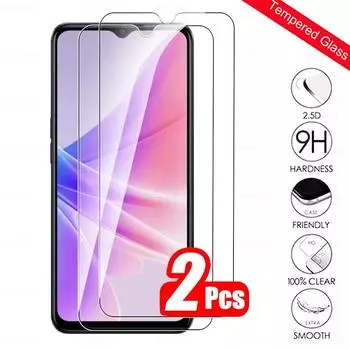 2 шт. для Oppo A17 A17k A57 A57s A57e A77 A77s 4G Защитная пленка для экрана из закаленного стекла для Oppo A18 A38 A58 A78 A98 5G Стеклянная крышка