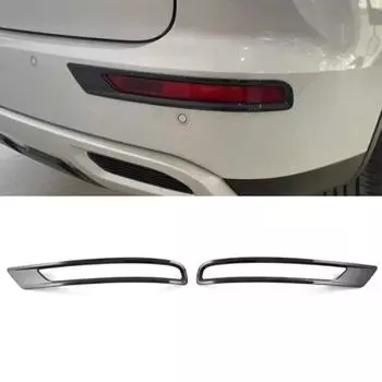 2 шт. Для Outlander 2024-2024 глянцевые черные задние противотуманные фары накладки на крышки фонарей царапины высококачественные внешние детали из АБС-пластика CHINA