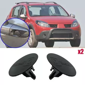 2 шт. для Renault Sandero I II 2007 2008 2009 - 2022 Dacia Sandero Renault Stepway B52 крышка ручки замочной скважины багажника автомобиля