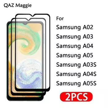 2 ШТ. Защитное стекло для экрана для Samsung Galaxy A07 A06 A05 A04 A04S A04E Закаленное стекло для Samsung A05S Пленка Samsung A04 Core