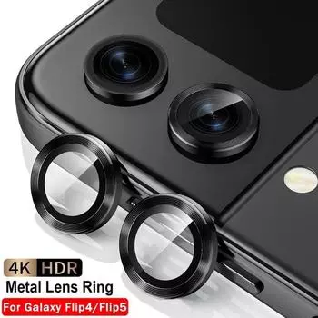 2 шт. для Samsung Galaxy Z Flip4 Z Flip5 сапфировое защитное кольцо для объектива задней камеры из закаленного стекла Z Flip4(2pcs)