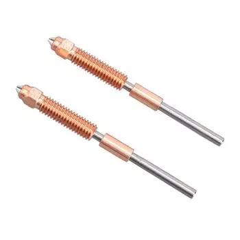 2 шт. для сопла K1C 0,8 мм полностью металлические 30 мм3/с высокий поток 600 мм/с высокоскоростная печать 3D-принтер быстрый