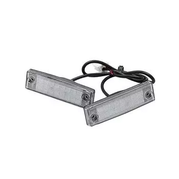 2 шт. для Toyota Land Cruiser Prado TRJ150 GRJ15 GDJ15 Lexus GX 470 Белый светодиодный фонарь номерного знака Лампа номерного знака