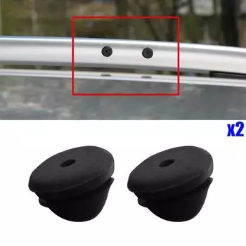 2 шт. Для VW Tiguan 5N 2007 2008 2009 - 2016 Рейлинги багажника на крышу автомобиля, Стопорный буфер, Подушка N0200321