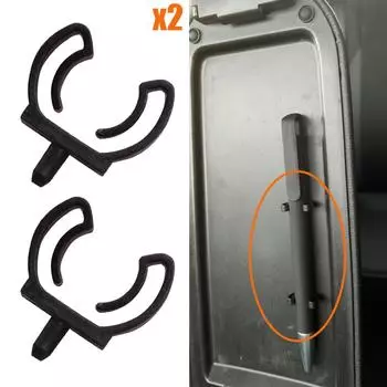 2 шт. для VW Tiguan 5N AD 2007 2008 2009 2010 2011 2012- 2024 Новый органайзер для перчаточного ящика Замок для карандашей Лоток Клипсы Заклепки Черный