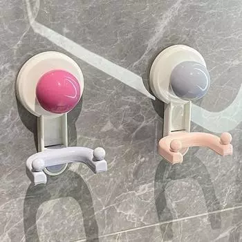 2 шт. Дофаминовые присоски крючки съемные крючки для душа креативные вакуумные двойные крючки для ванной комнаты