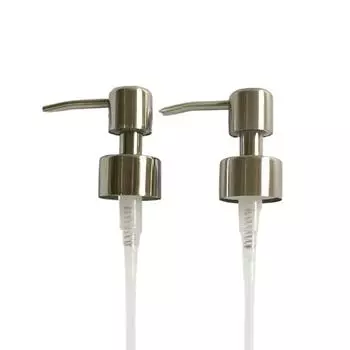 2 шт., дозатор жидкого мыла для кухни, насосы с ручкой, головка насоса из нержавеющей стали для ручного дозатора