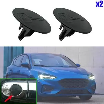 2 шт. дверная ручка замок цилиндр отверстие для ключа крышка заглушка зажим черный для Ford Focus II III хэтчбек 2004 2005 2006 2007 2008 - 2018