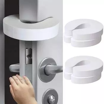 2 шт. дверные ограждения для защиты от защемления пальцев, защита от захлопывания дверей, мягкая пенопластовая защита для детей, защита для детей, защита пальцев 2pcs