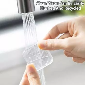 2 шт. дверных стопора прозрачные без проколов нескользящие водонепроницаемые влагостойкие противоударные круглые/квадратные мультяшные дверные ручки бамперы мебель