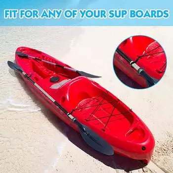 2 шт. двойной набор каяк весло магическая пряжка ремешок зажим для SUP весло доска надувное весло открытый гребной серф лодка пряжка