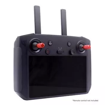 2 шт. джойстика для пульта дистанционного управления Mini 3 Pro/Mini 2/Mavic 3, запасной джойстик с кулисой для большого пальца, запасной аксессуар красный